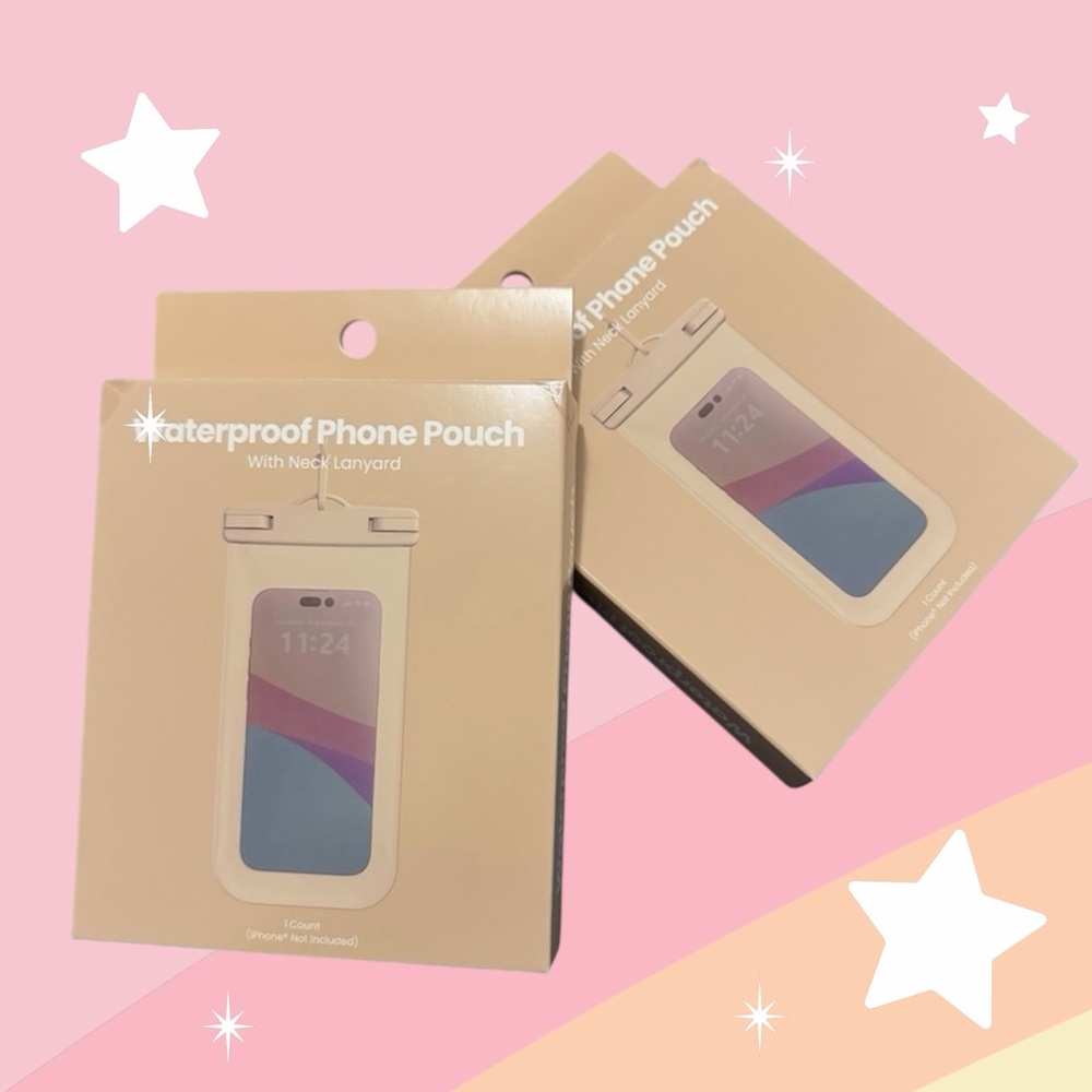 Waterproof Phone Pouch - 2 count
